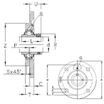 Bearing housed units RME25-N NKE