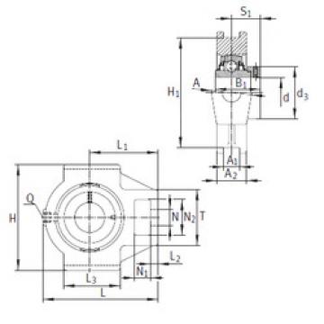 Bearing housed units RTUE20 INA