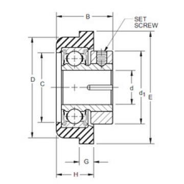 Bearing housed units S5PP2RTF Timken