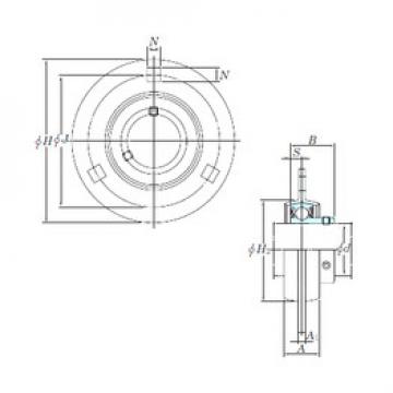 Bearing housed units SBPF202-10 KOYO