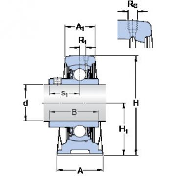 Bearing housed units SYM 1.15/16 TF SKF