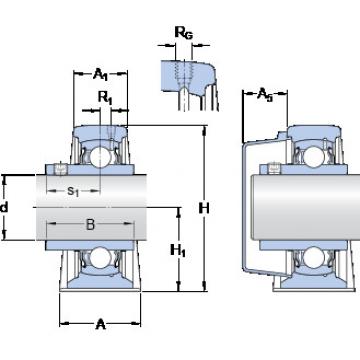 Bearing housed units SY 1.3/4 TF SKF