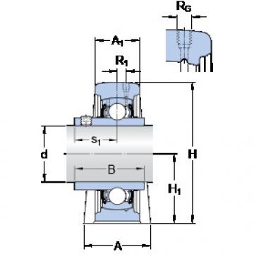 Bearing housed units SYF 30 TF SKF