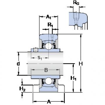 Bearing housed units SYFJ 20 TF SKF