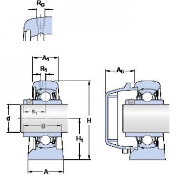 Bearing housed units SYFWR 1. YZTHR SKF