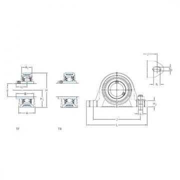 Bearing housed units SYK 20 TF SKF