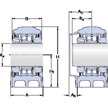 Bearing housed units SYNT 70 FTS SKF