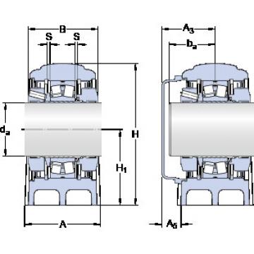 Bearing housed units SYNT 50 LTS SKF