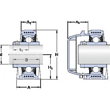 Bearing housed units SYWK 25 YTA SKF