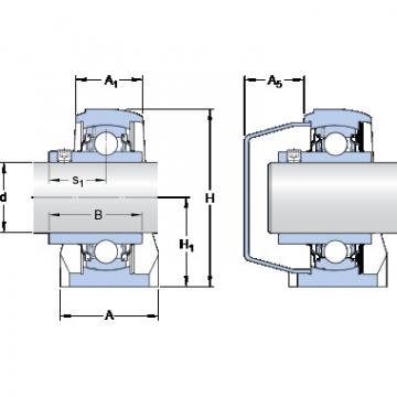 Bearing housed units SYWK 1.15/16 LTA SKF