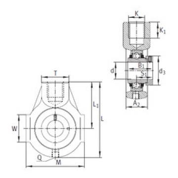 Bearing housed units THE30 INA