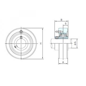 Bearing housed units UCC203 NACHI