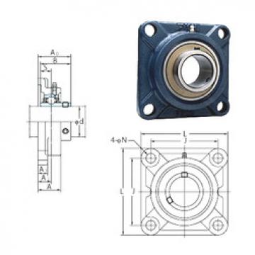 Bearing housed units UCF203E FYH