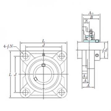 Bearing housed units UCF201 KOYO