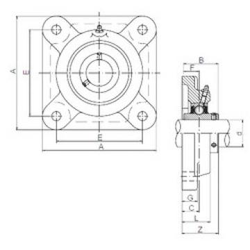 Bearing housed units UCF206 CX