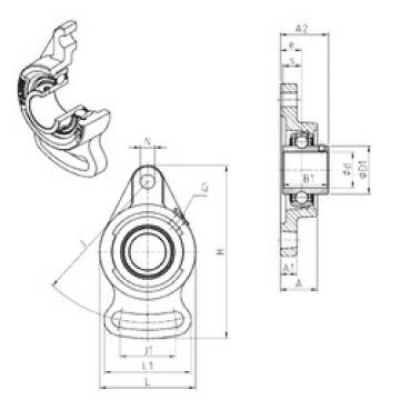 Bearing housed units UCFA204 SNR