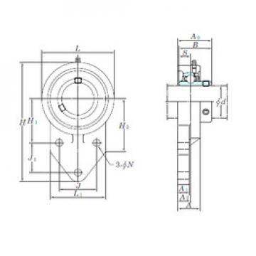 Bearing housed units UCFB210-30 KOYO