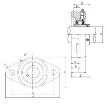 Bearing housed units UCFL202 ISO