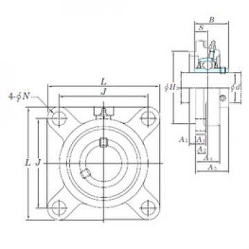 Bearing housed units UCFS308-24 KOYO