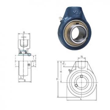 Bearing housed units UCHA201-8 FYH