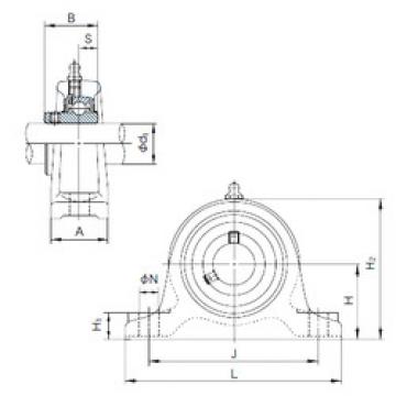 Bearing housed units UCIP210 NACHI