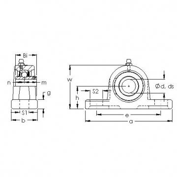 Bearing housed units UCP 202 AST