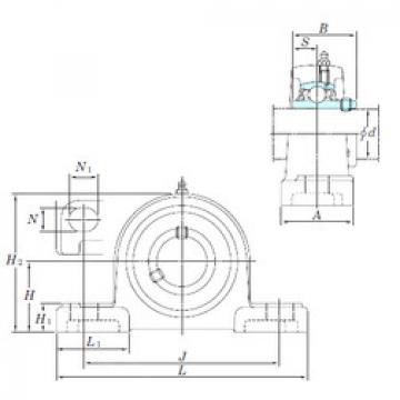 Bearing housed units UCP209-28SC KOYO