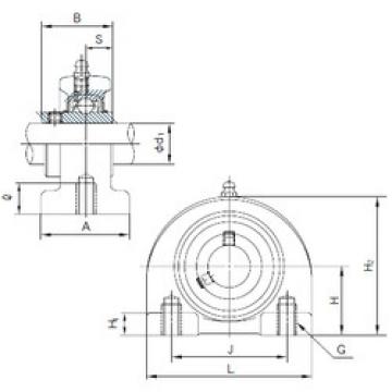 Bearing housed units UCPA210 NACHI