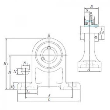 Bearing housed units UCPH204 KOYO