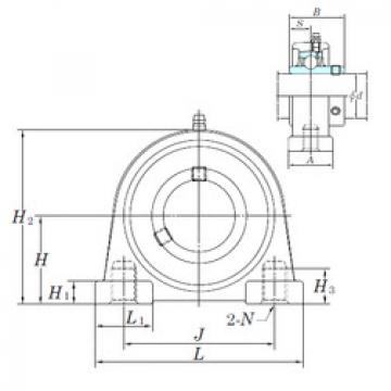 Bearing housed units UCSPA206H1S6 KOYO