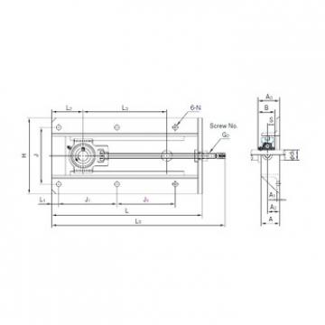 Bearing housed units UCT206+WB NACHI