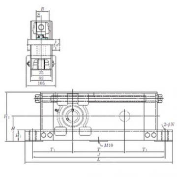 Bearing housed units UCTU210-700 KOYO