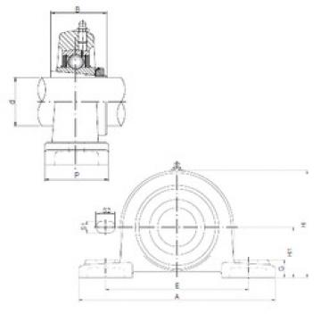 Bearing housed units UKP217 CX