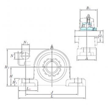 Bearing housed units UKP311SC KOYO