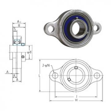 Bearing housed units USFL002S6 FYH