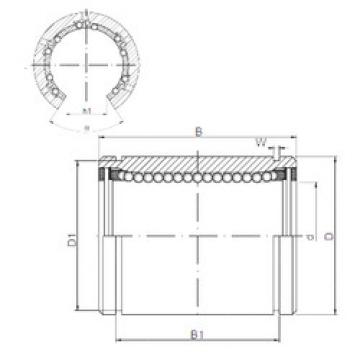 linear bearing shaft KB2045OP CX