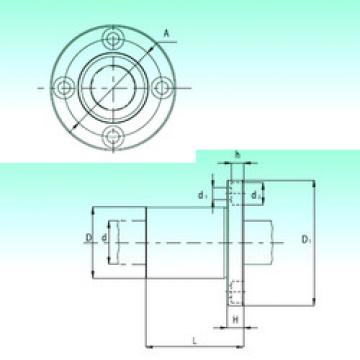 linear bearing shaft KBF16-PP NBS