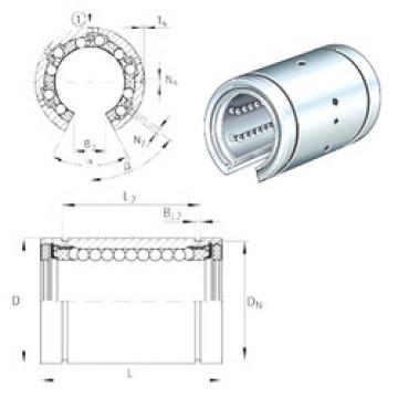 linear bearing shaft KBO16-PP INA