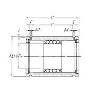 linear bearing shaft KD122332 NTN