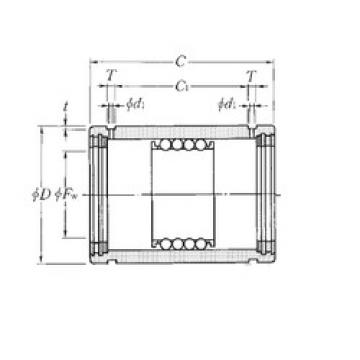 linear bearing shaft KD122332LL NTN