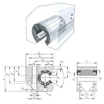 linear bearing shaft KGSC30-PP-AS INA