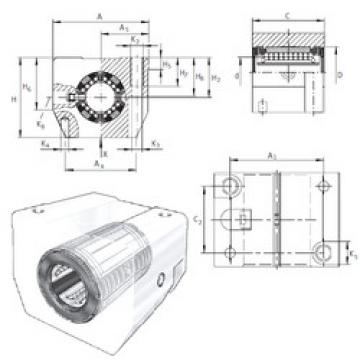 linear bearing shaft KGSNG30-PP-AS INA