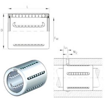 linear bearing shaft KH08-PP INA