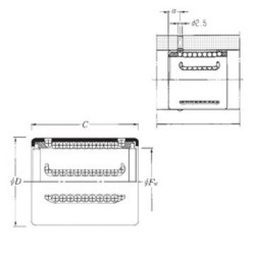 linear bearing shaft KH2030LL NTN