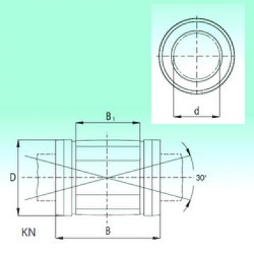 linear bearing shaft KN1232-PP NBS