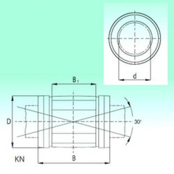 linear bearing shaft KN1636-PP NBS