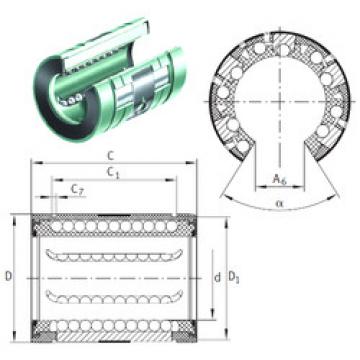 linear bearing shaft KNO 25 B-PP INA