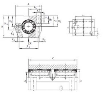 linear bearing shaft KTN 12 C-PP-AS INA