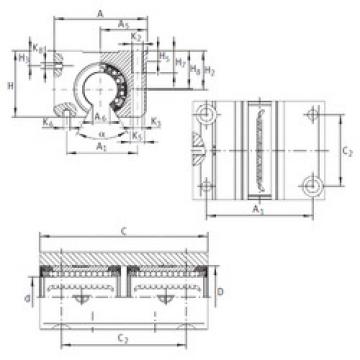 linear bearing shaft KTNO 12 C-PP-AS INA