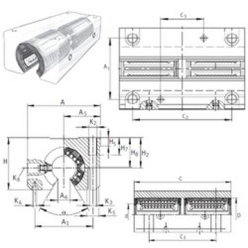 linear bearing shaft KTSO25-PP-AS INA